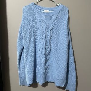 st.john’s bay , size large , baby blue